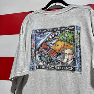 2002 Ray Troll There Is No Free Lunch Shirt