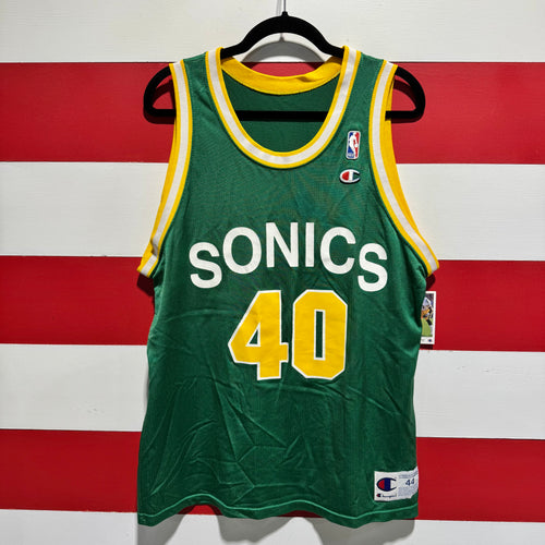 90s Shawn Kemp Seattle SuperSonics Champion Jersey
