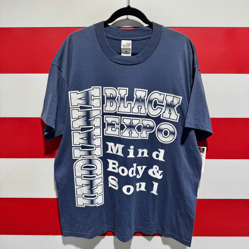 90s Indiana Black Expo Mind Body & Soul Shirt