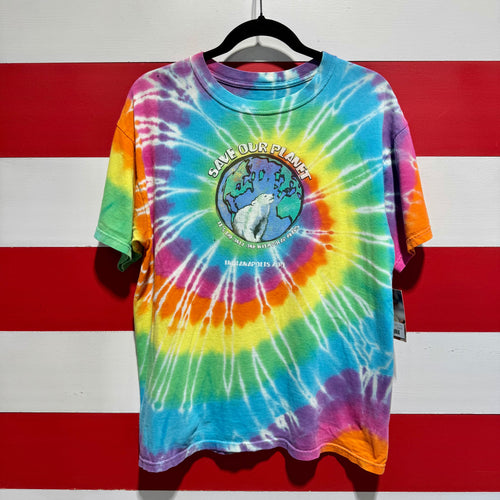 Early 2000s Indianapolis Zoo Save Our Planet Shirt