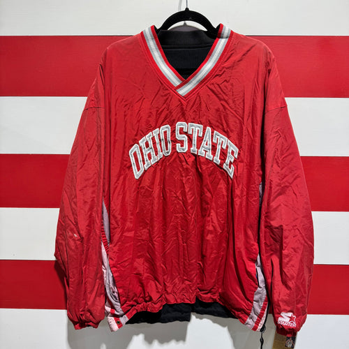 90s Ohio State Starter Reversible Windbreaker