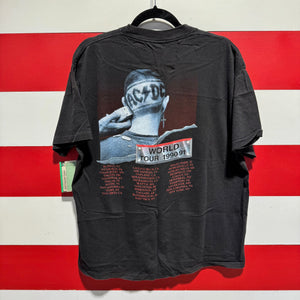 1991 AC/DC Back in Black World Tour Shirt