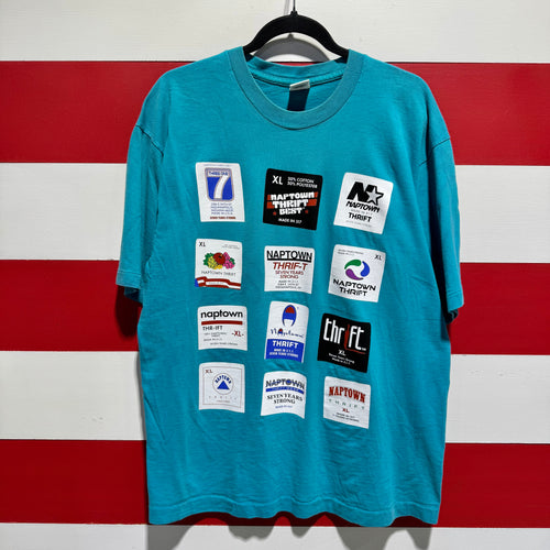Naptown Thrift 7 Year Anniversary Shirt LARGE