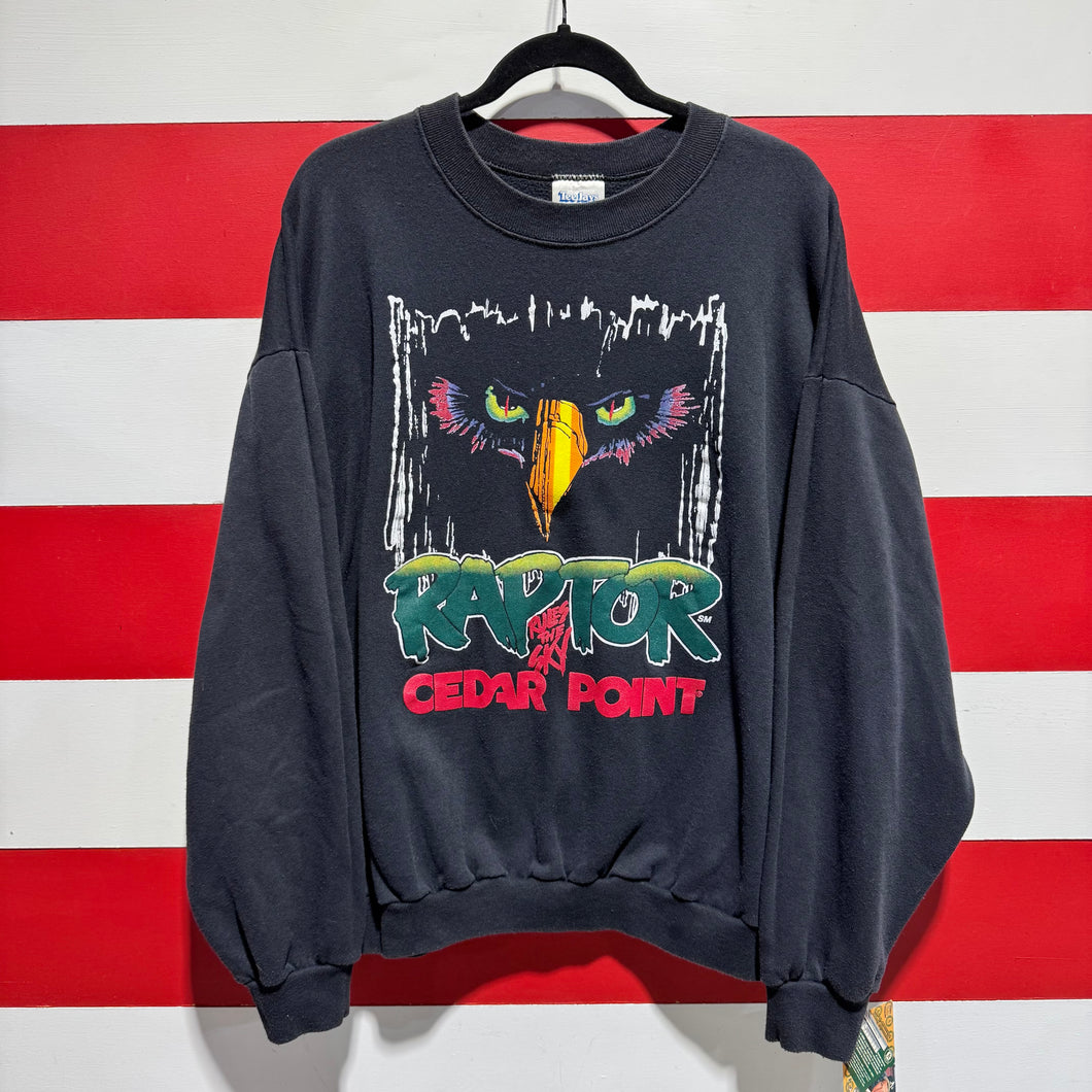 90s Raptor Cedar Point Sweatshirt