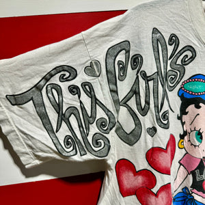 1994 Betty Boop This Girls Got It All Over Print Shirt