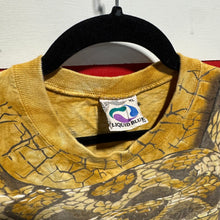 1996 Liquid Blue Snake All Over Print Shirt