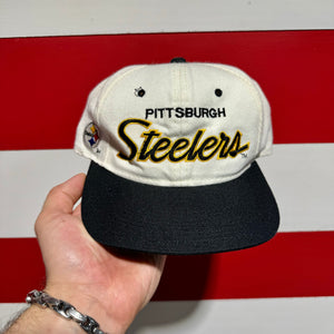 90s Pittsburgh Steelers Sports Specialties Script Hat