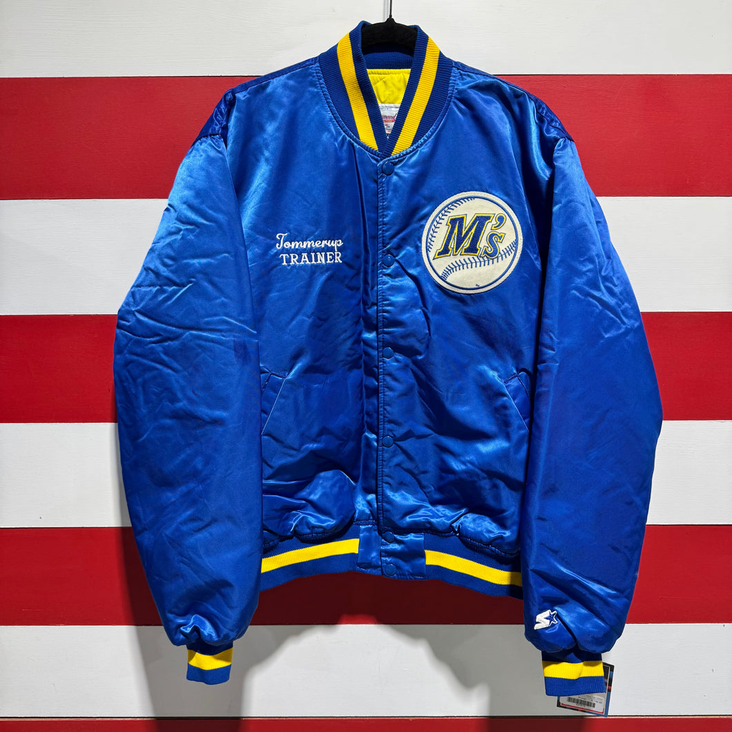 80s Seattle Mariners Trainer Starter Jacket