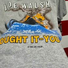 1983 Joe Walsh You Bought It You Wear It Tour Shirt
