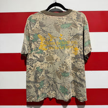 90s Janet & Charlie’s Lake Tavern Camo Shirt