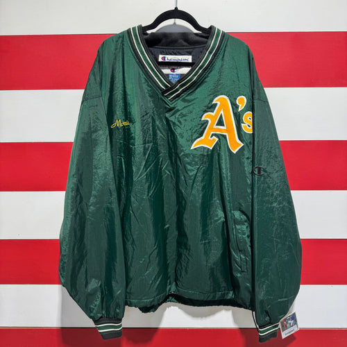 90s Oakland A’s Champion Windbreaker