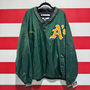 90s Oakland A’s Champion Windbreaker
