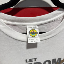 90s Kacy World Colors Let Freedom Reign Shirt