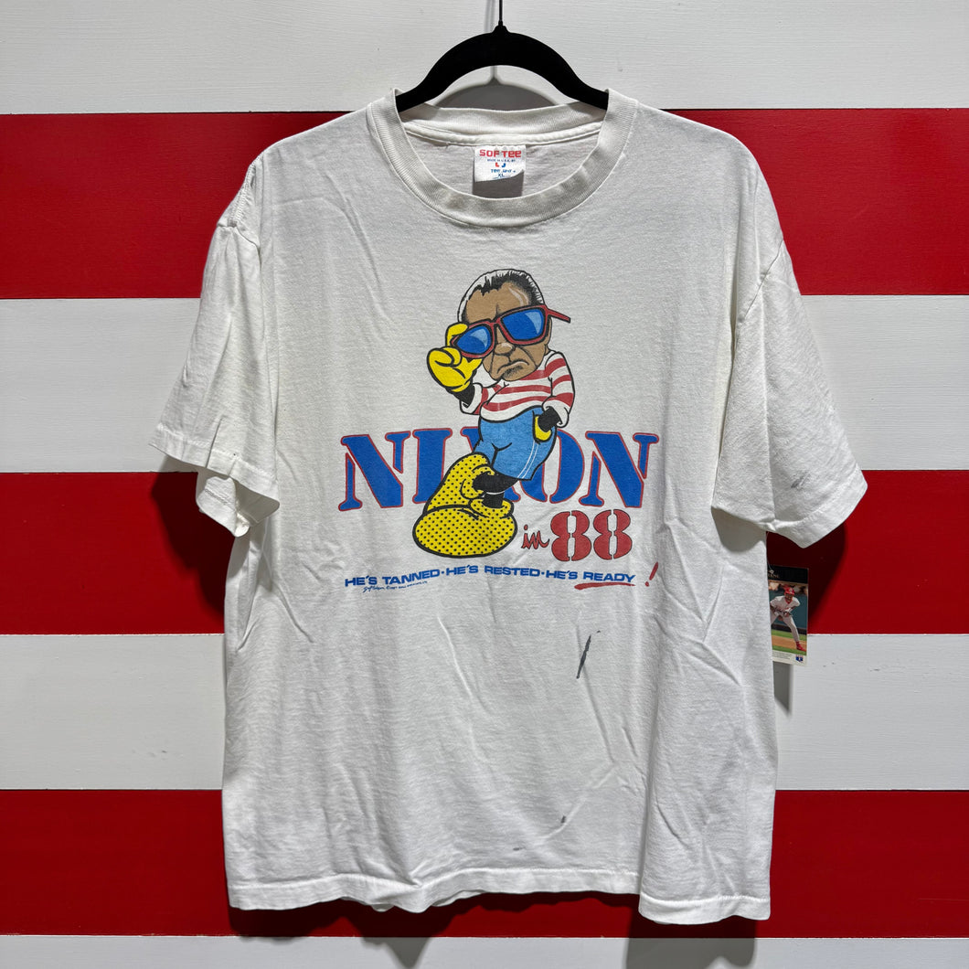 1988 Nixon in 88 Shirt