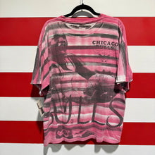 90s Chicago Bulls Magic Johnson T’s All Over Print Shirt