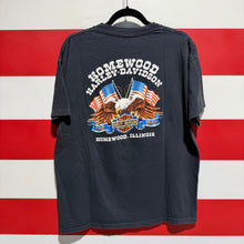 1986 Harley Davidson Good Guys Wear Black 3D Emblem Shirt