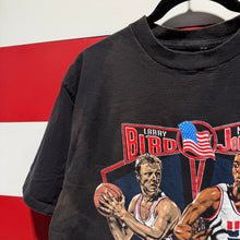 1992 Larry Bird Magic Johnson Double Trouble USA Basketball Shirt