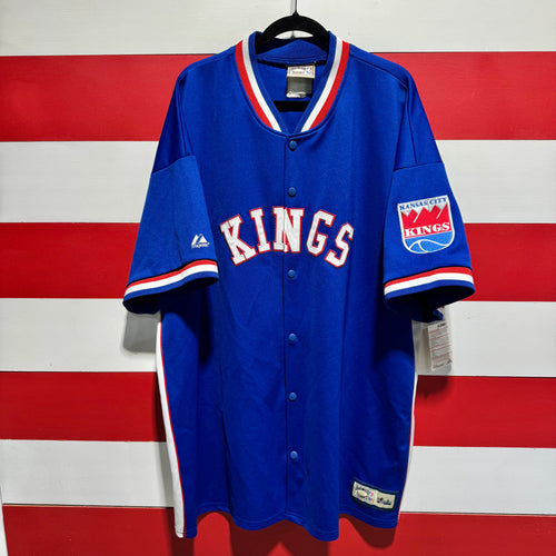 Early 2000s Kansas City Kings Hardwood Classics Warmup