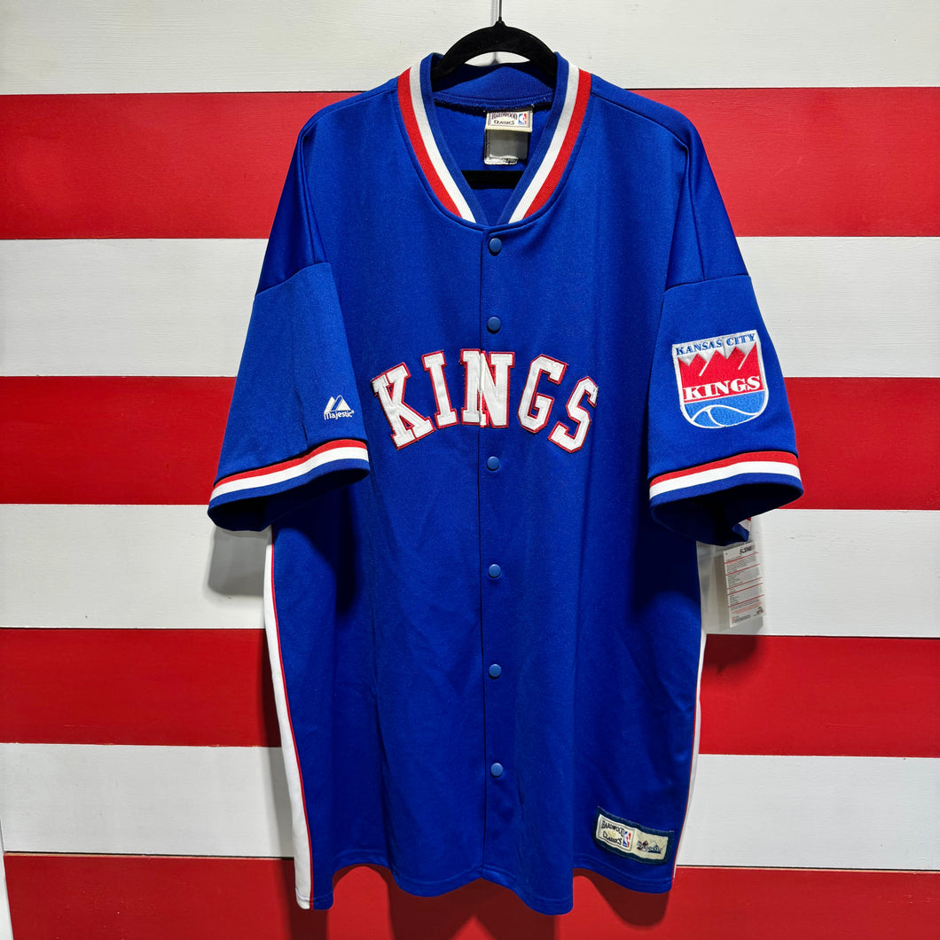 Early 2000s Kansas City Kings Hardwood Classics Warmup