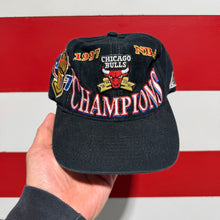 1997 Chicago Bulls NBA Champions Logo Athletic Hat