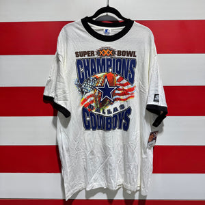 1995 Cowboys Super Bowl XXX Champions Starter Shirt