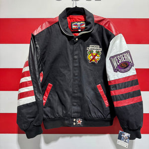 90s Chicago Blackhawks Jeff Hamilton Jacket