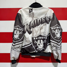 90s Oakland Raiders Chalk Line Fanimation Jacket
