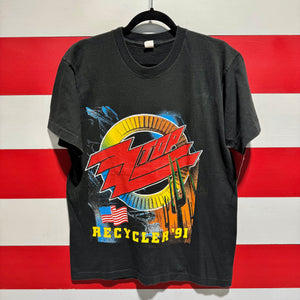 1991 ZZ Top Recycler Tour Shirt