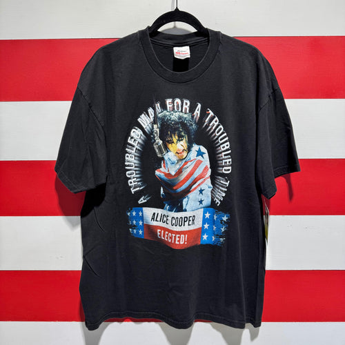 2000 Alice Cooper A Troubled Man For A Troubled Time Shirt