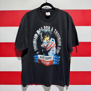 2000 Alice Cooper A Troubled Man For A Troubled Time Shirt