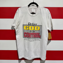 90s Relax God Is In Control Shirt