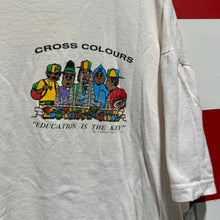 90s Cross Colours Education Is The Key Shirt