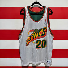 90s Gary Payton SuperSonics Reversible Champion Jersey