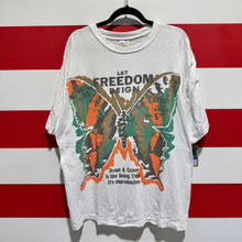 90s Kacy World Colors Let Freedom Reign Shirt