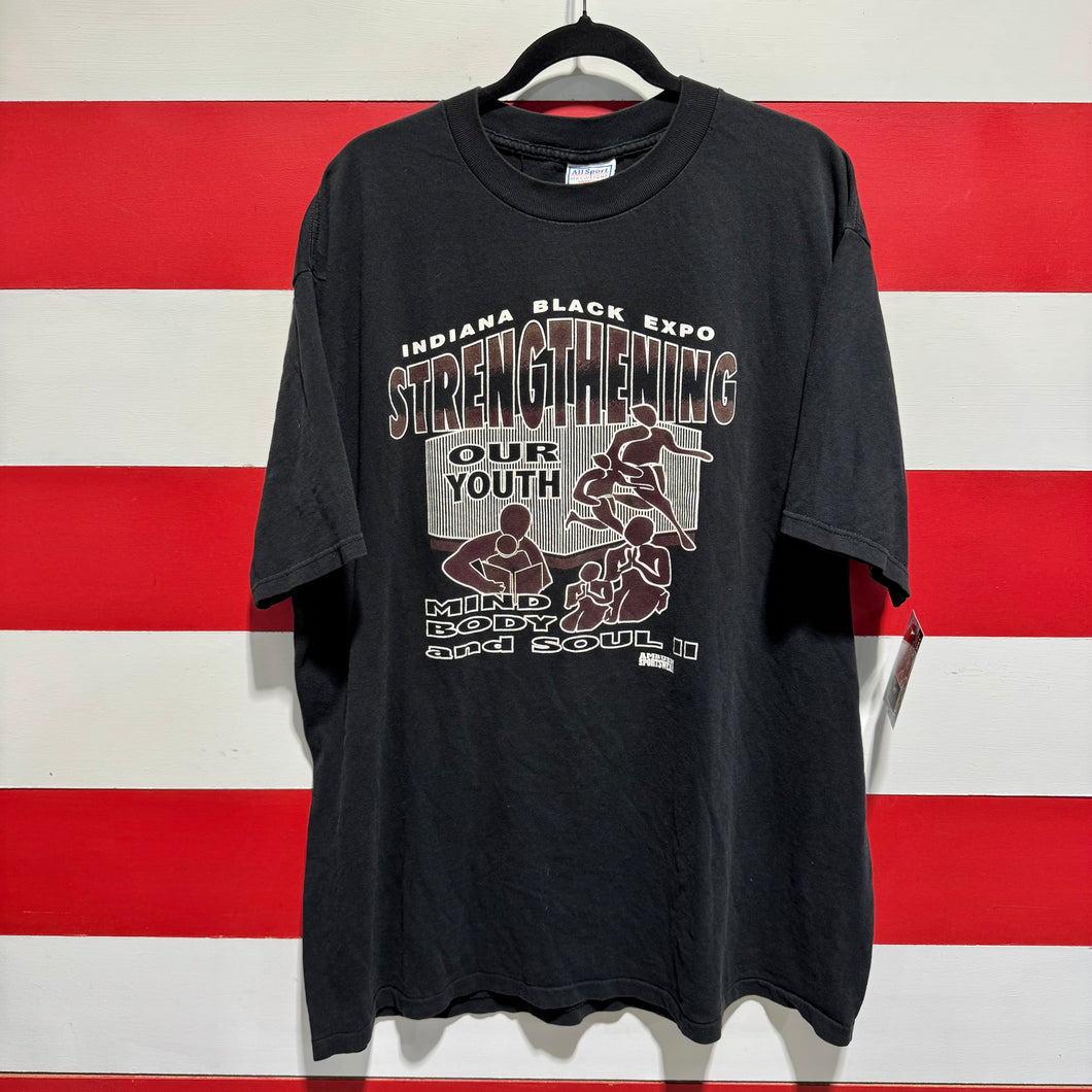 90s Indiana Black Expo Strengthening Our Youth Shirt