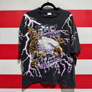 90s Feel The Wind American Thunder Shirt