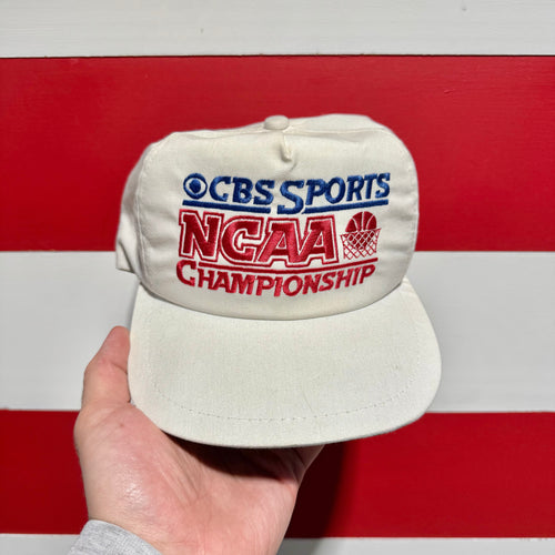 90s CBS Sports NCAA Championship Hat