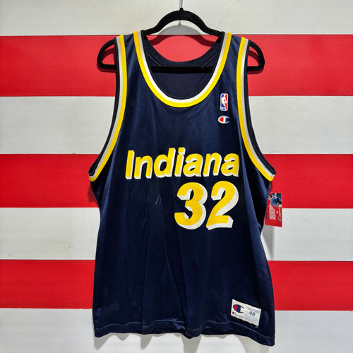 90s Dale Davis Pacers Champion Jersey