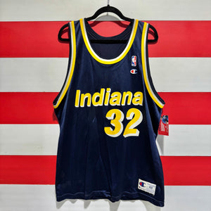 90s Dale Davis Pacers Champion Jersey