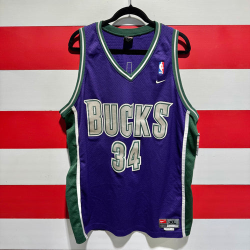 Early 2000s Ray Allen Milwaukee Bucks Nike Jersey