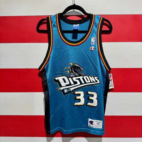 90s Grant Hill Detroit Pistons Champion Jersey