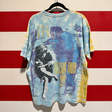 1991 Gun N Roses Illusion Tour Liquid Blue Shirt