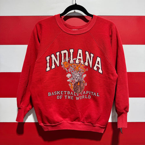80s Indiana Basketball Capital of the World Sweatshirt