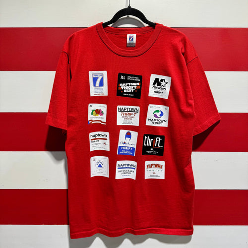 Naptown Thrift 7 Year Anniversary Shirt LARGE/XL