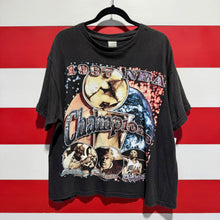 1997 Chicago Bulls NBA Champions Rap Tee Shirt