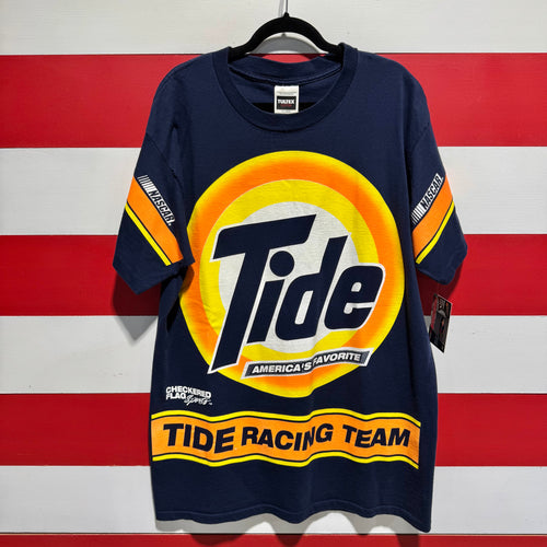 90s Tide Racing Team Ricky Rudd All Over Print Shirt