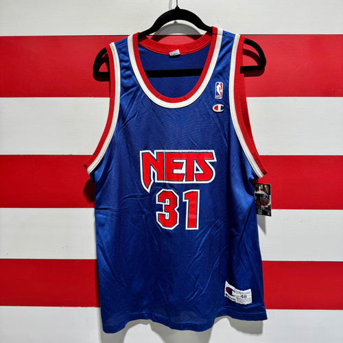 90s Ed Obannon New Jersey Nets Champion Jersey