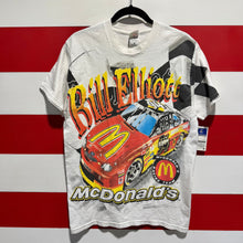 1999 Bill Elliott McDonalds Racing Team All Over Print Shirt