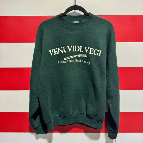 90s Veni Vidi Vegi Sweatshirt