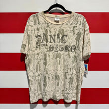 Early 2000s Panic! At The Disco All Over Print Shirt